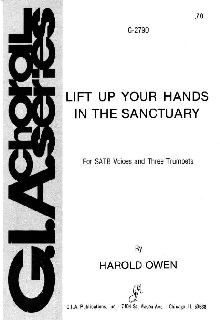 Lift Up Your Hands in the Sanctuary