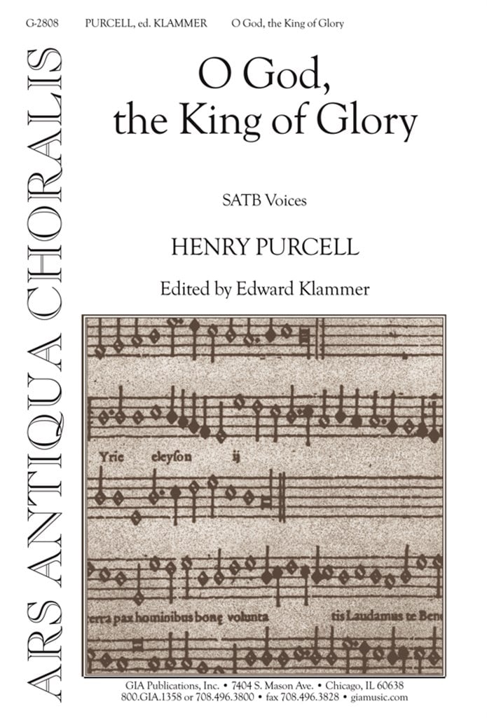 O God, the King of Glory