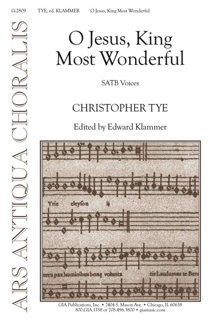O Jesus, King Most Wonderful