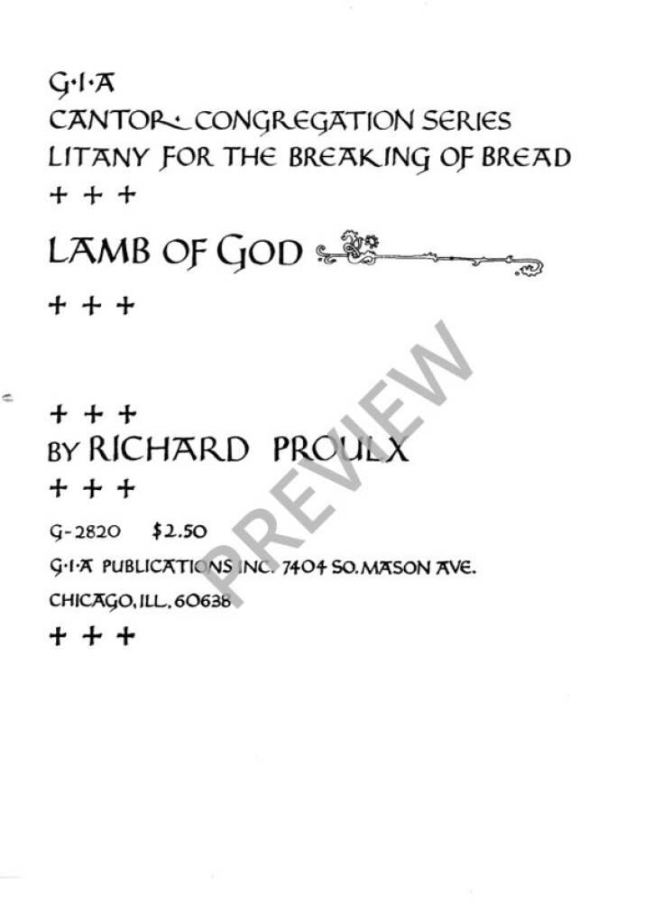 Lamb of God
