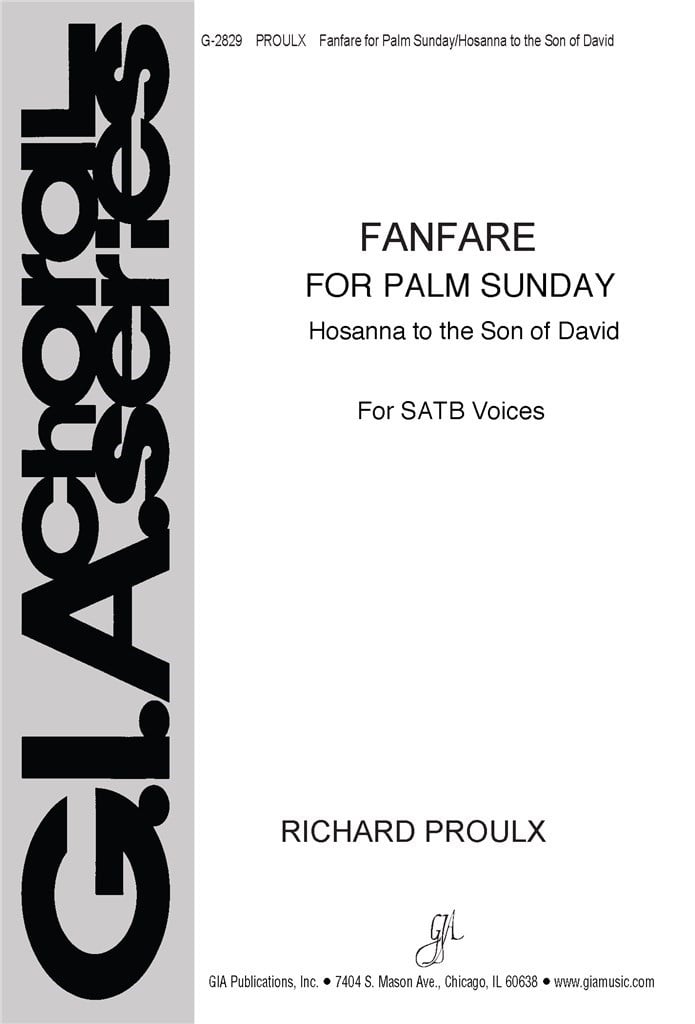 Fanfare for Palm Sunday: Hosanna to Son of David