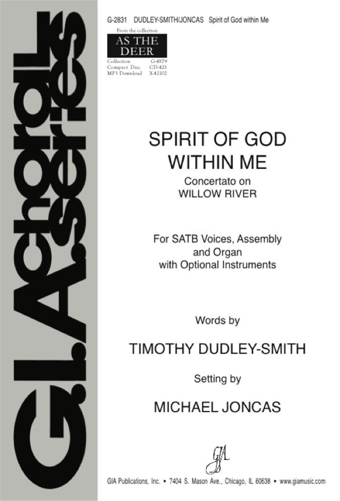 Spirit of God within Me