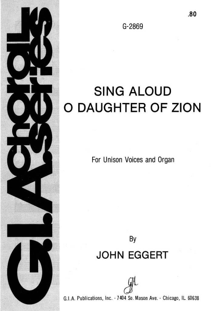 Sing Aloud, O Daughter of Zion