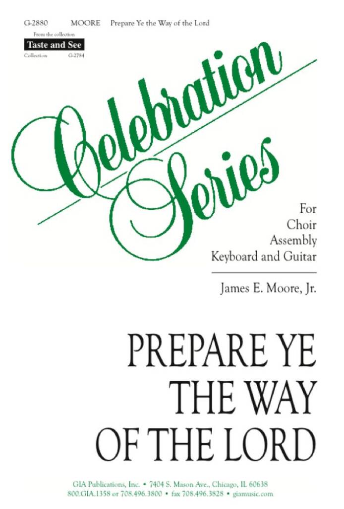 Prepare Ye the Way of the Lord
