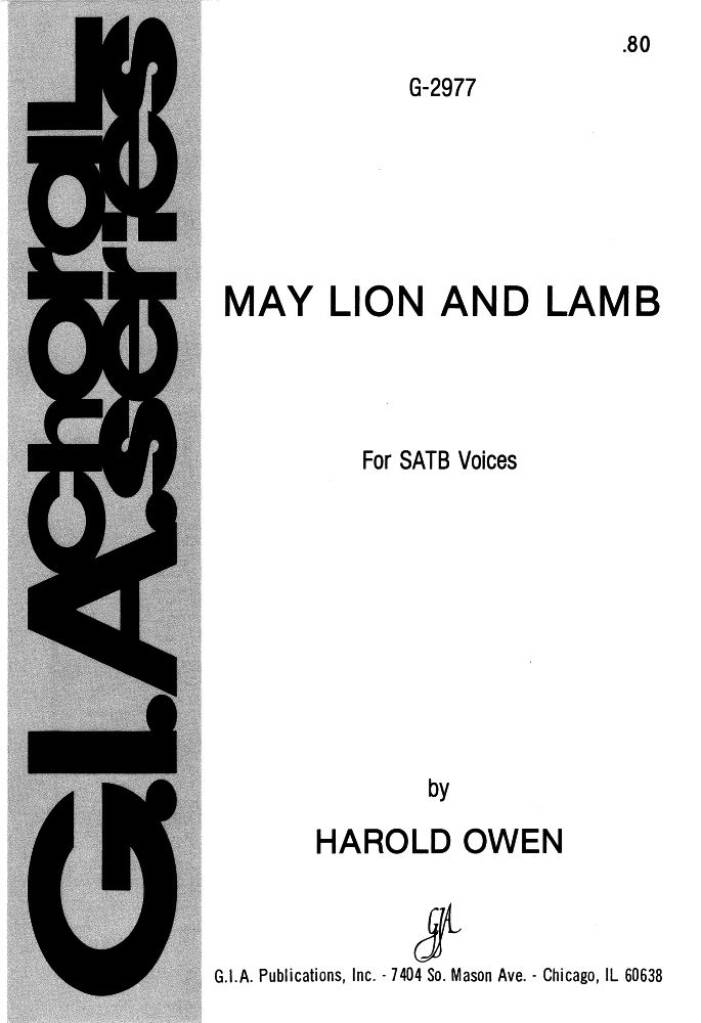 May Lion and Lamb