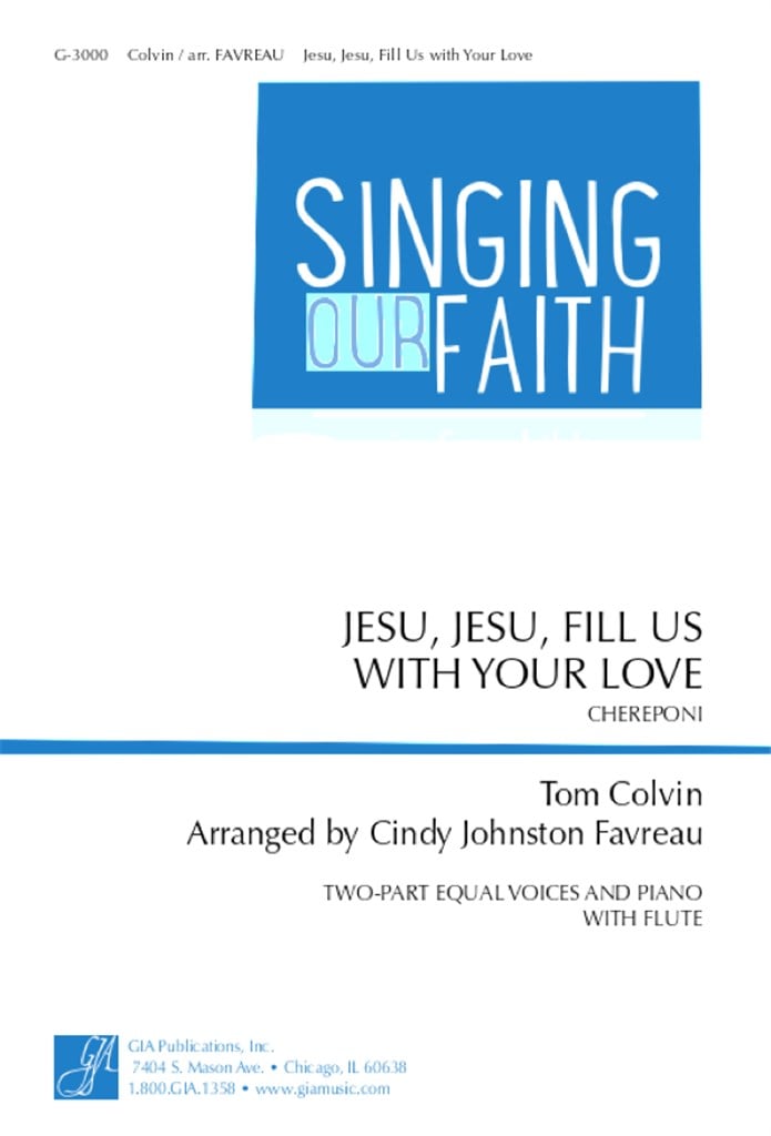 Jesu, Jesu, Fill Us with Your Love - flute