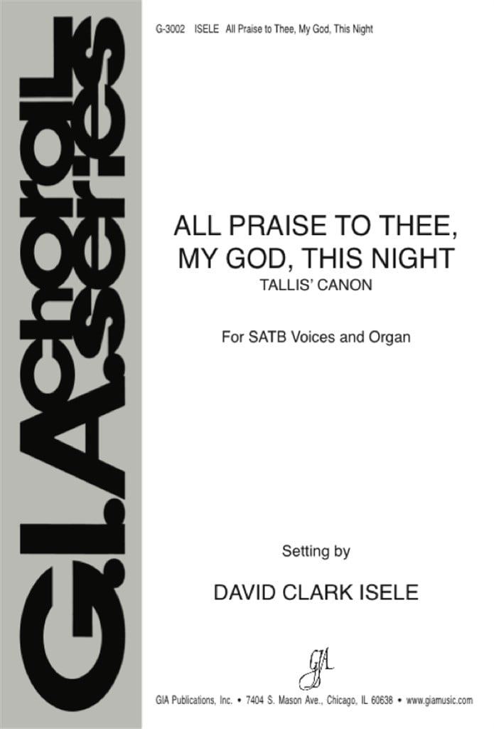 All Praise to Thee, My God, This Night