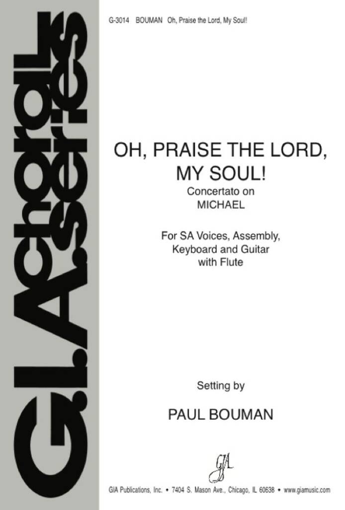 Oh, Praise the Lord, My Soul! - flute