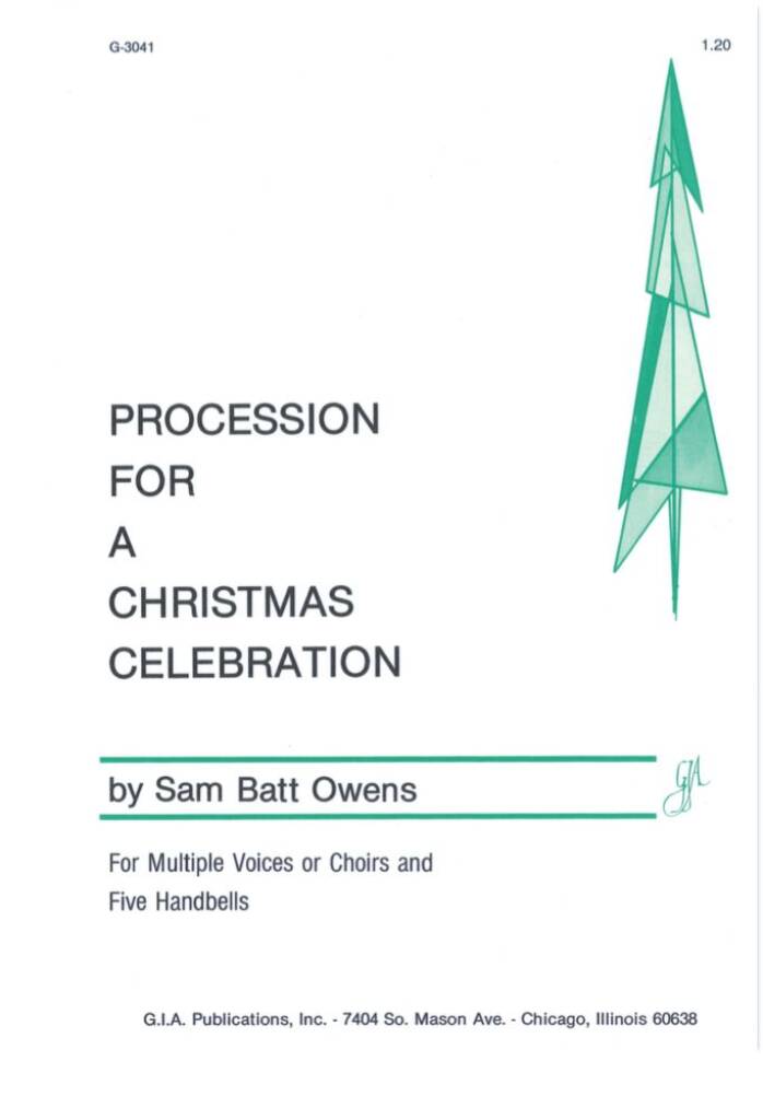 Procession for a Christmas Celebration