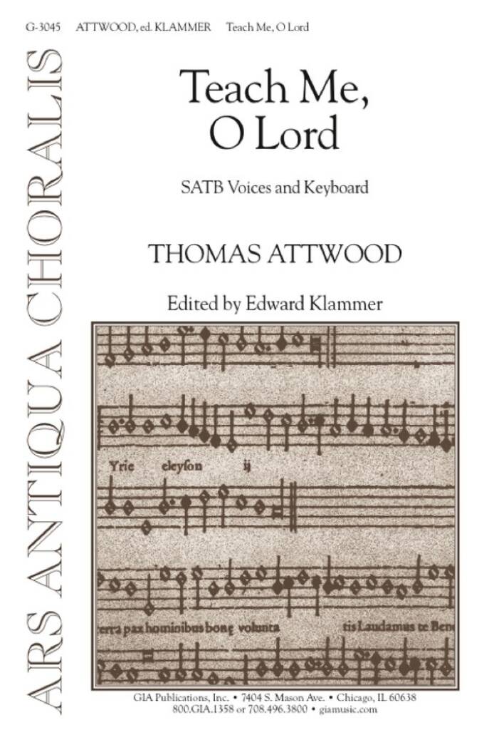 Teach Me, O Lord