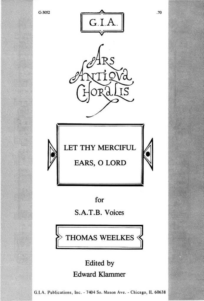 Let Thy Merciful Ears, O Lord