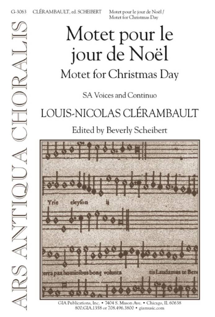 Motet pour le Jour de NoÃ«l