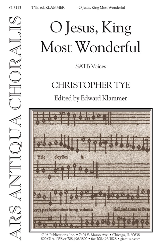 O Jesus, King Most Wonderful