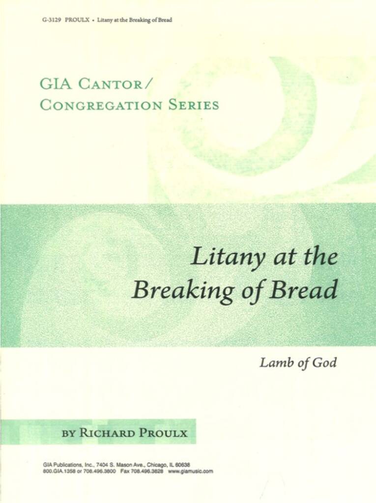 Litany at the Breaking of Bread