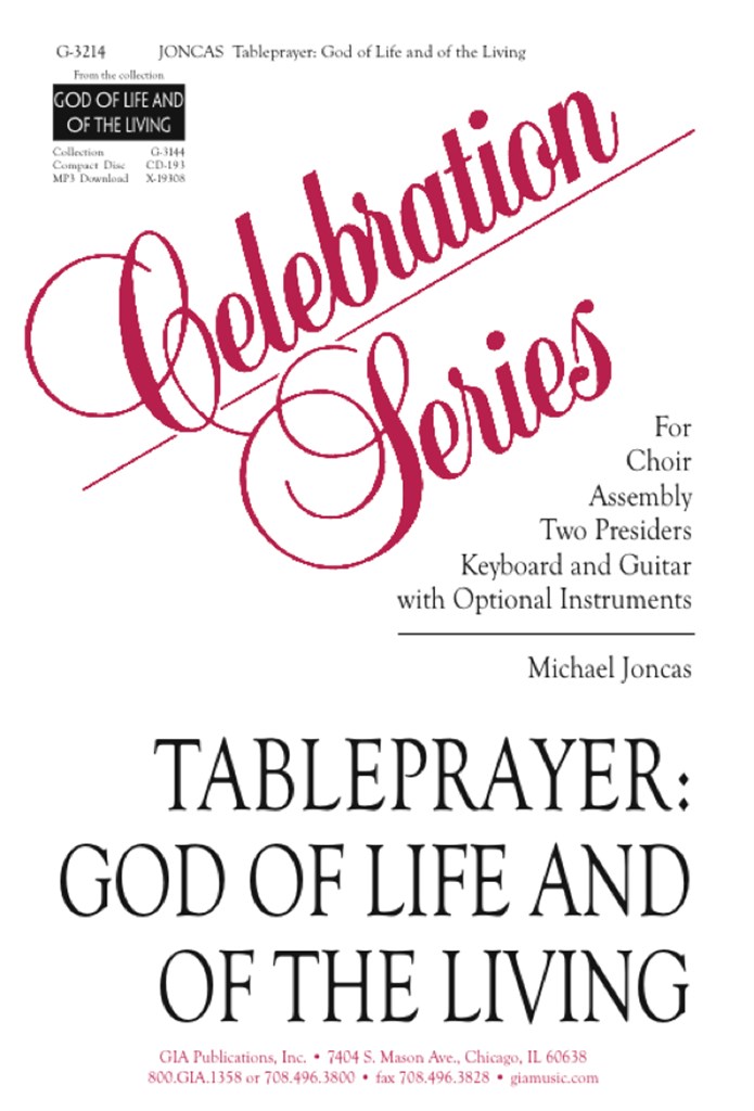 Tableprayer: God of Life and of the Living