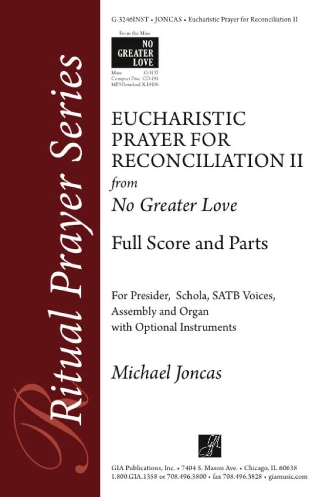 Eucharistic Prayer for Reconciliation II