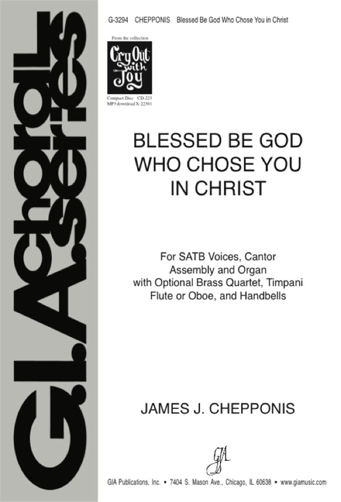 Blessed Be God, Who Chose You in Christ