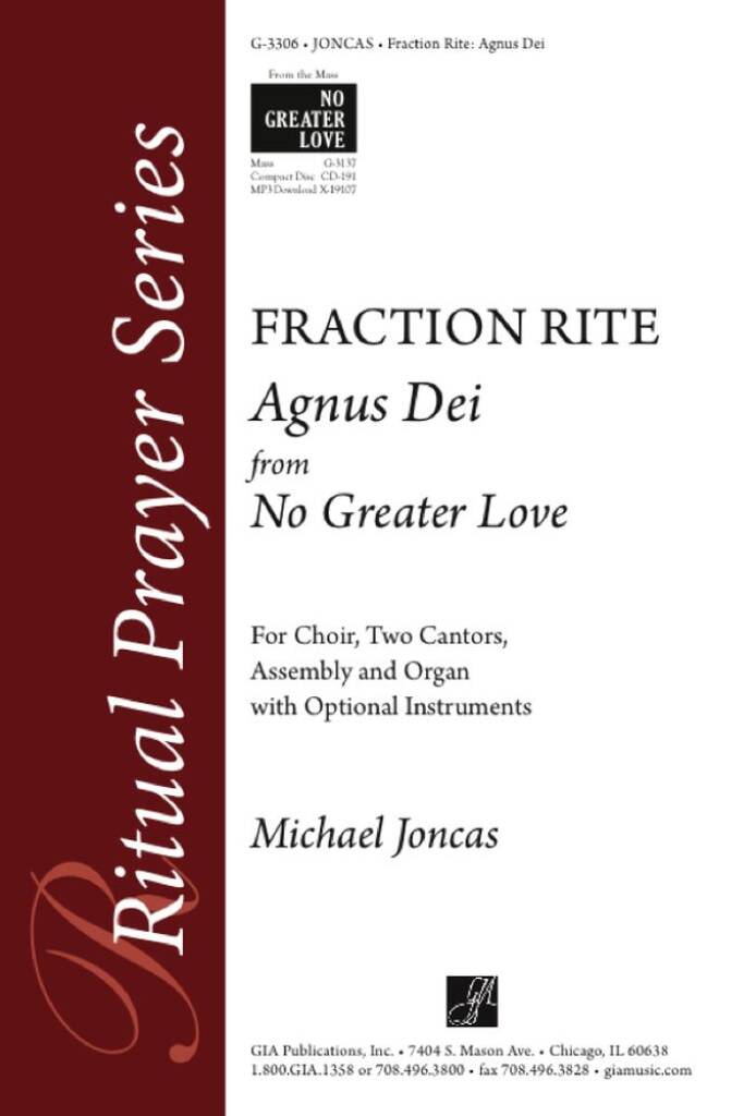 Agnus Dei from No Greater Love