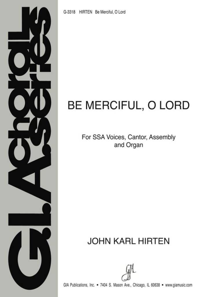 Be Merciful, O Lord