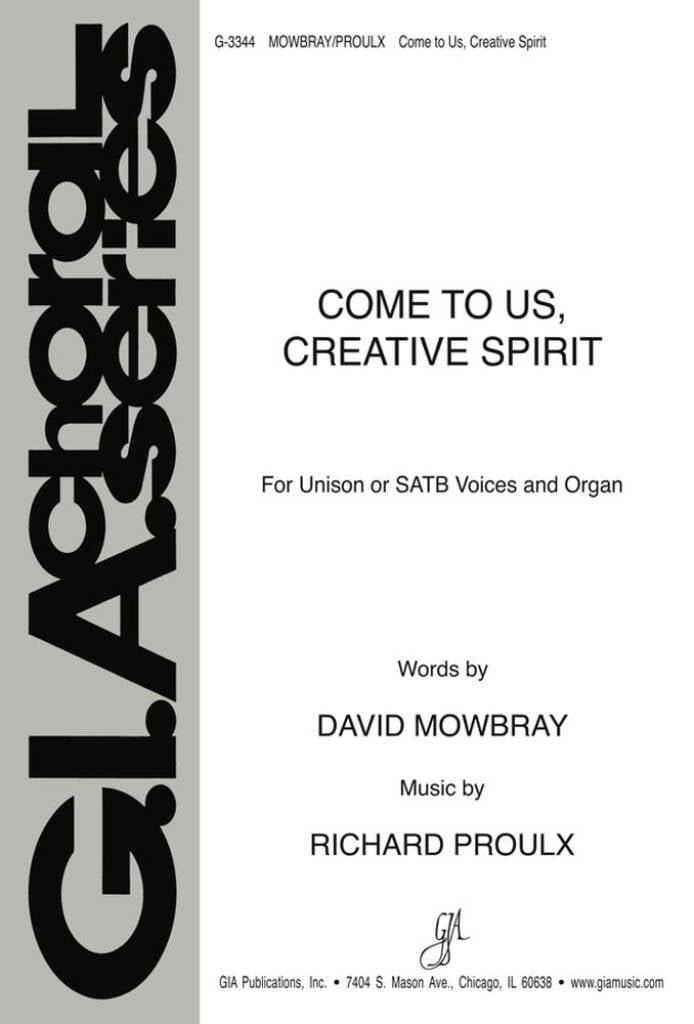 Come to Us, Creative Spirit