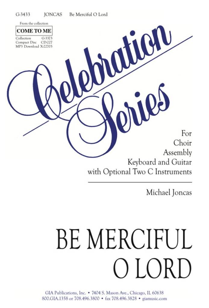 Be Merciful, O Lord
