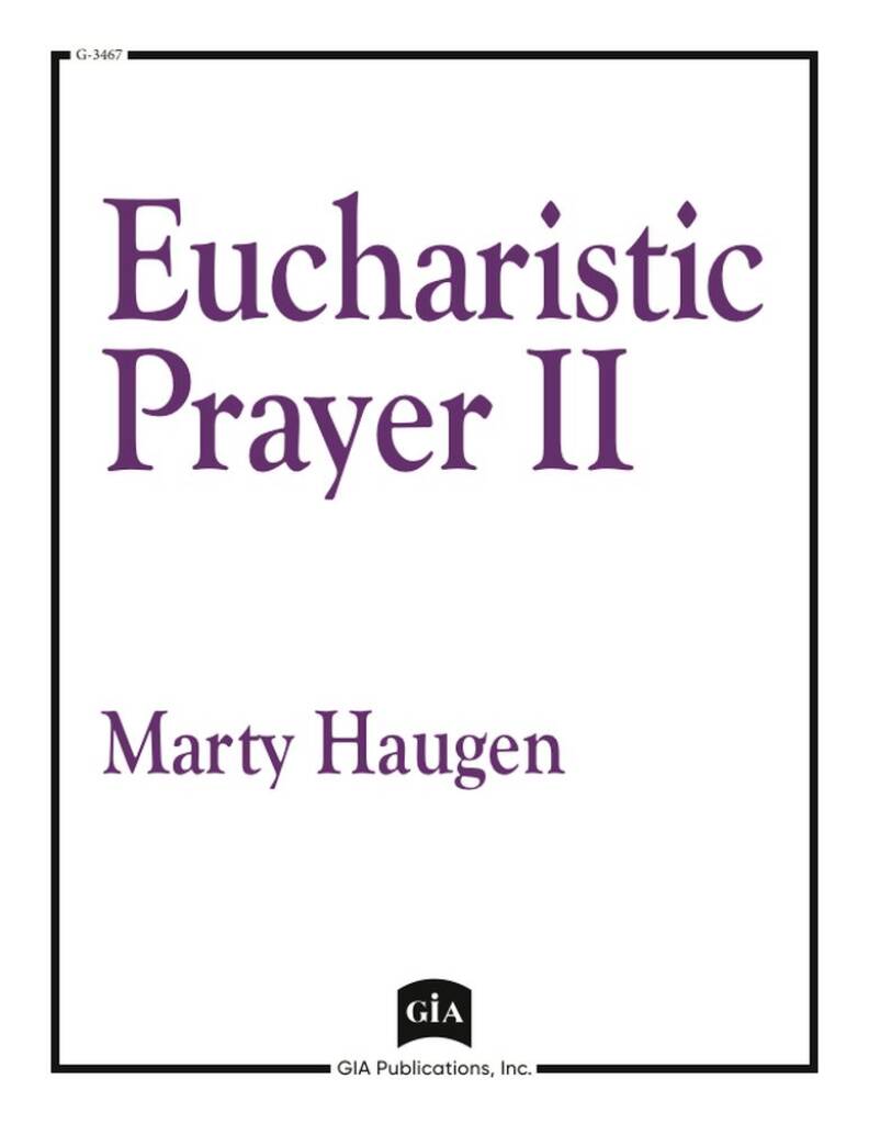 Eucharistic Prayer II