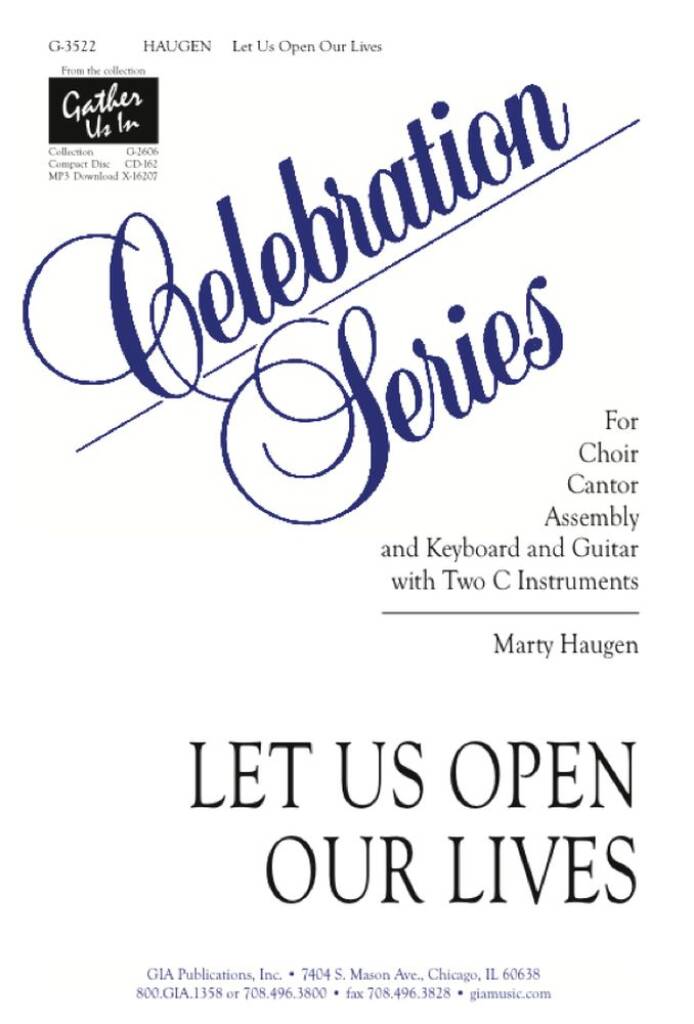 Let Us Open Our Lives