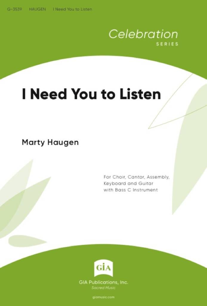 I Need You to Listen