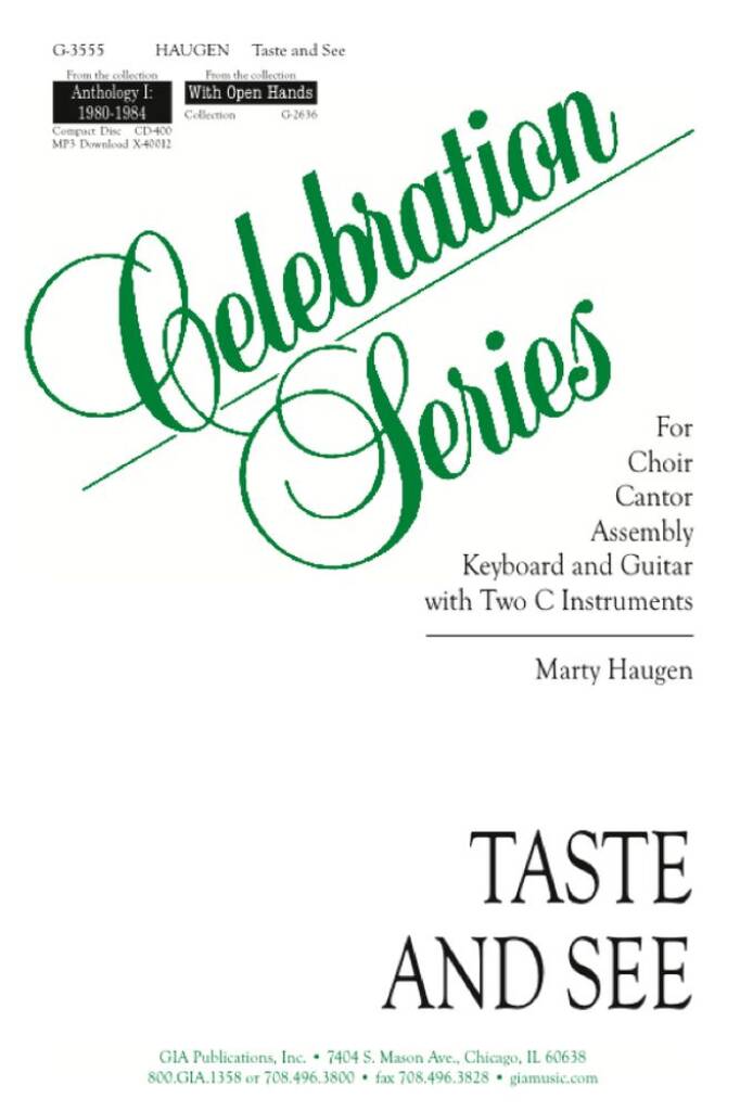 Taste and See