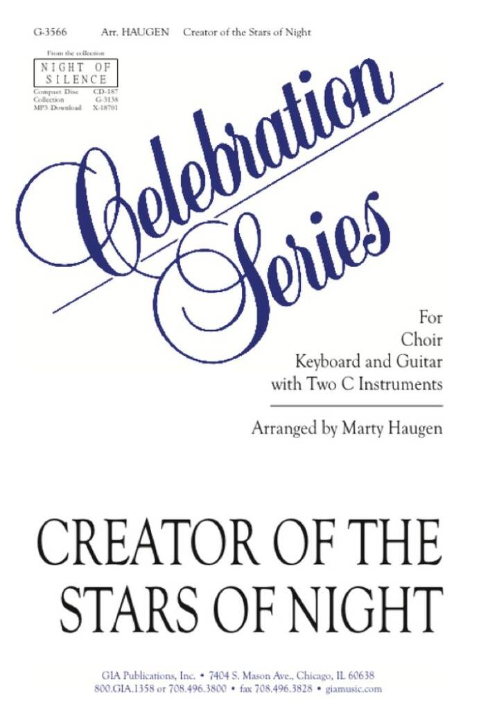 Creator of the Stars of Night