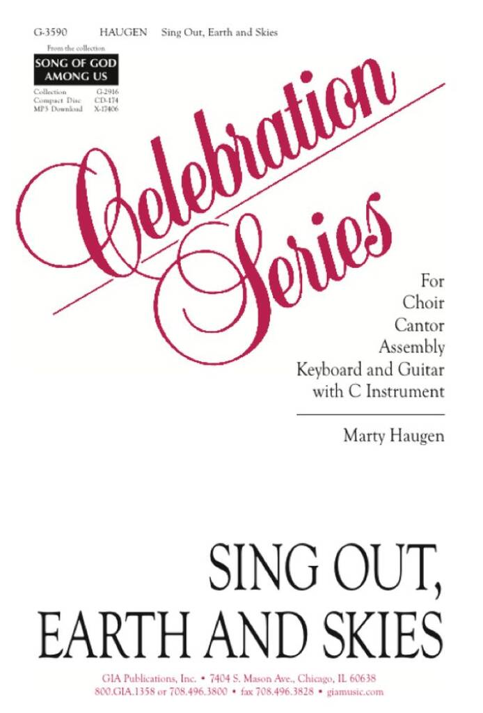 Sing Out, Earth and Skies