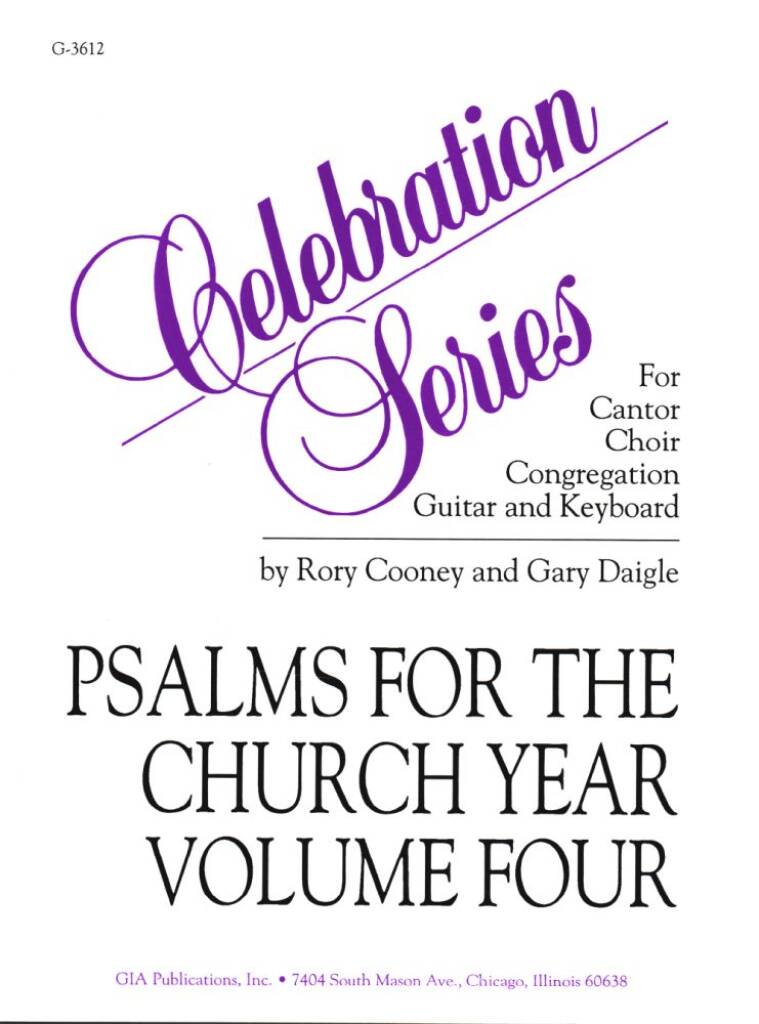 Psalms for the Church Year - Volume 4