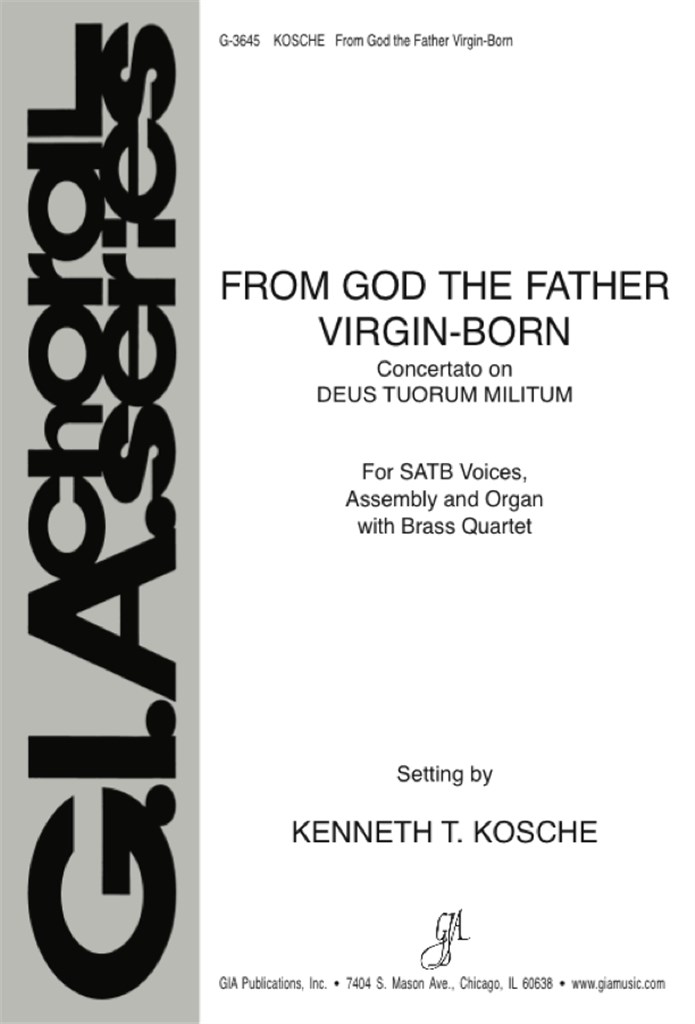 From God the Father, Virgin-Born