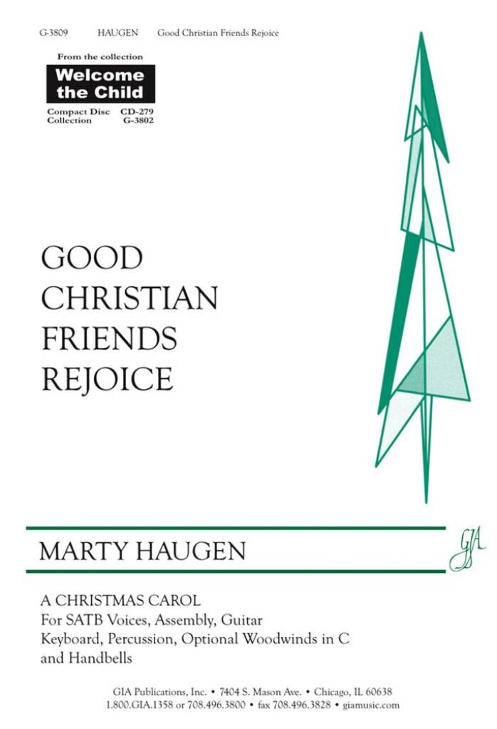 Good Christian Friends, Rejoice