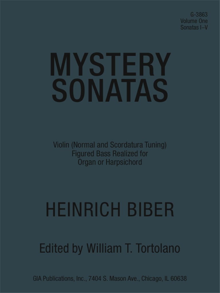 Mystery Sonatas for Violin and Clavier, Volume 1