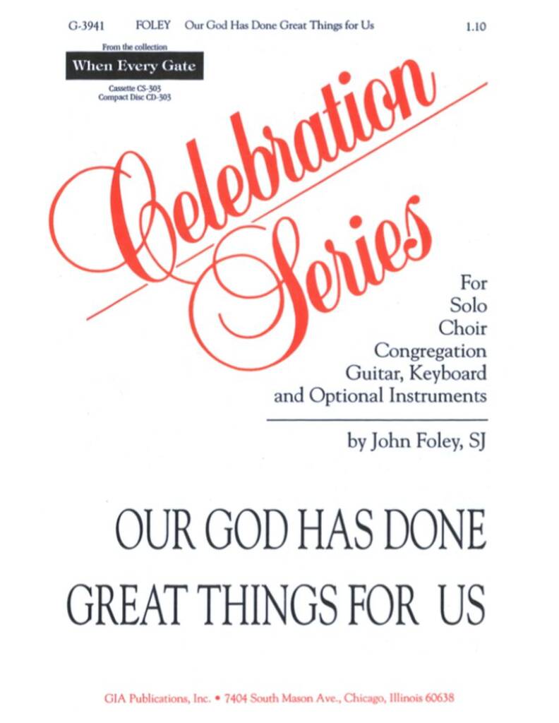 Our God Has Done Great Things For Us