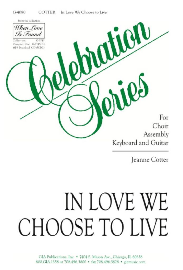 In Love We Choose to Live