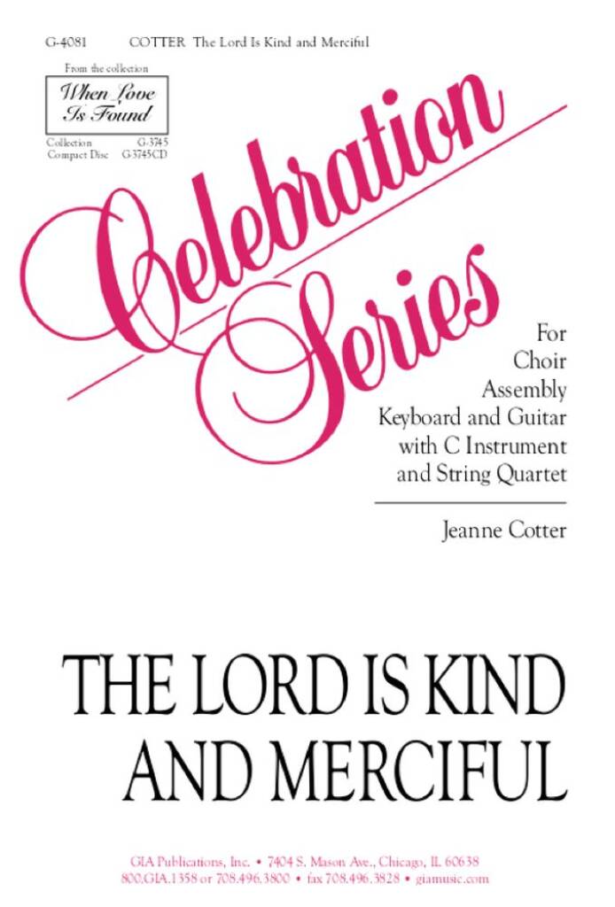 The Lord Is Kind and Merciful