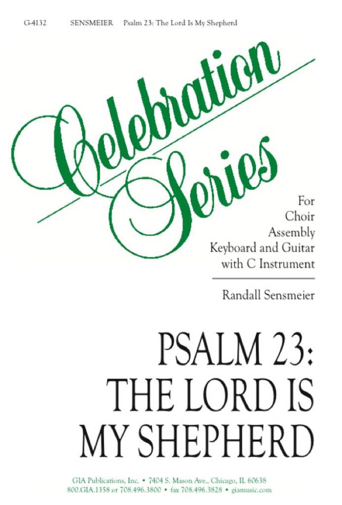Psalm 23: The Lord Is My Shepherd