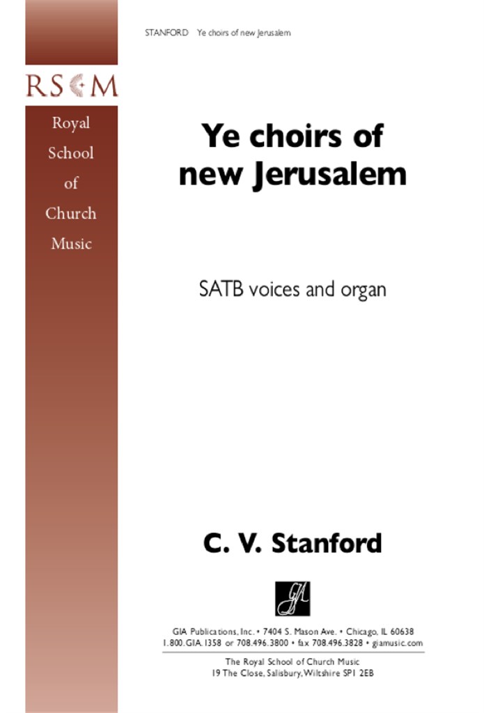 Ye Choirs of New Jerusalem A