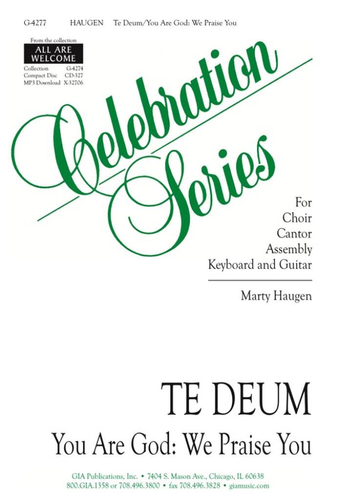Te Deum - You are God:We praise You