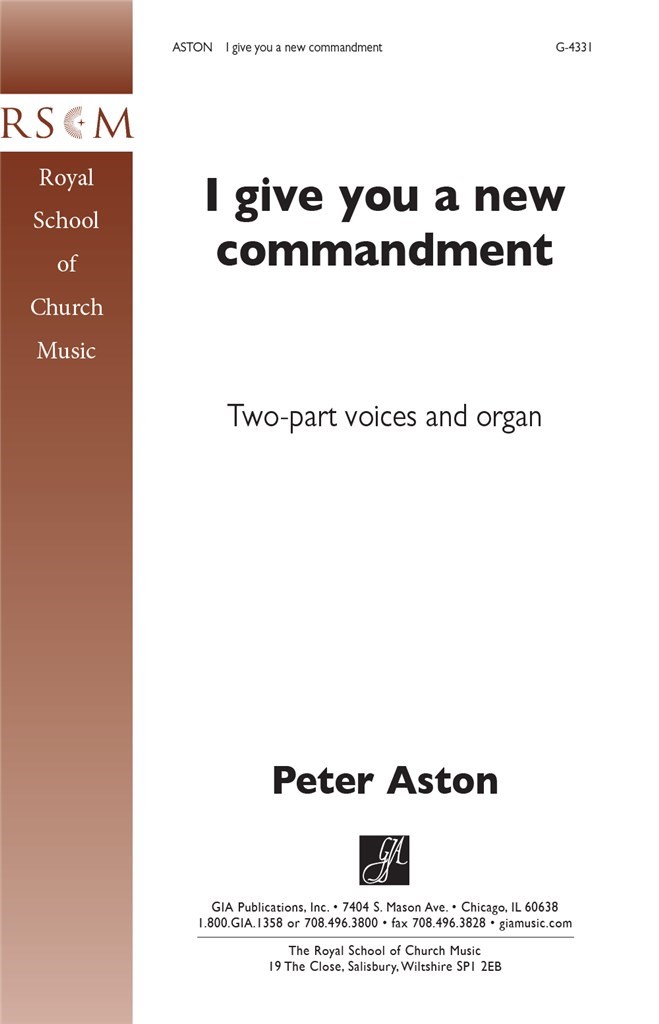 I Give You a New Commandment