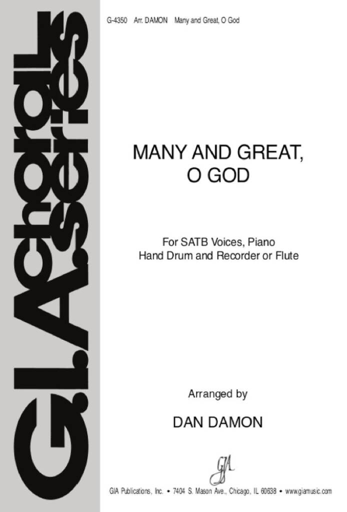Many and Great, O God
