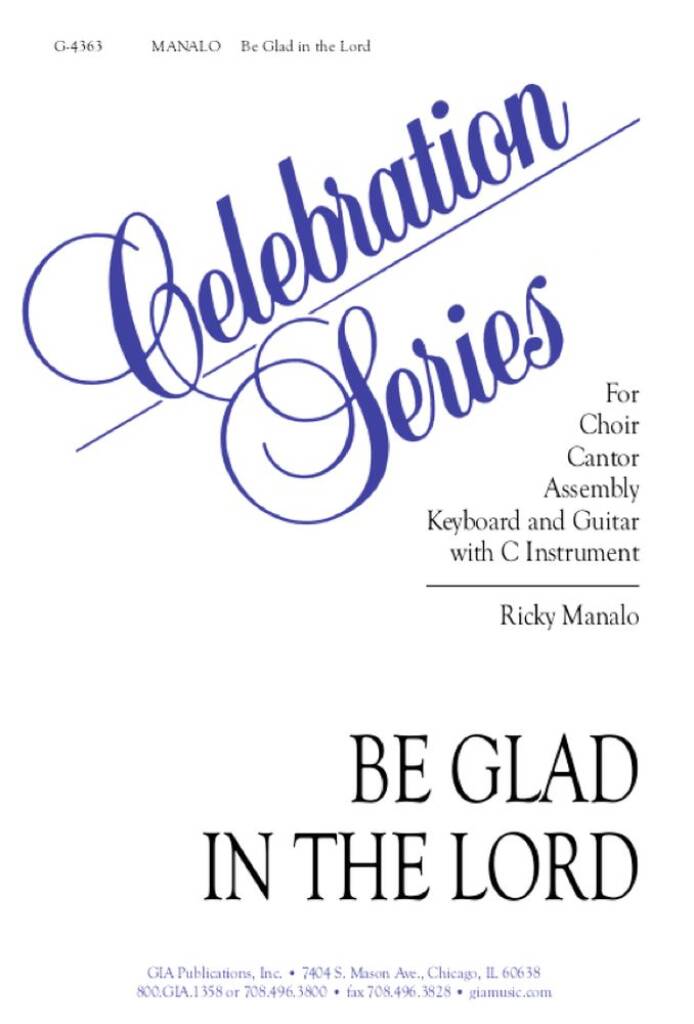 Be Glad in the Lord