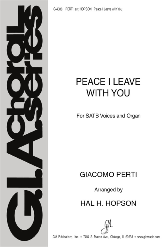 Peace I Leave with You