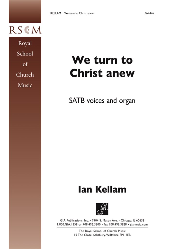 We Turn to Christ Anew