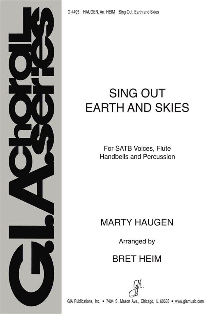 Sing Out Earth and Skies