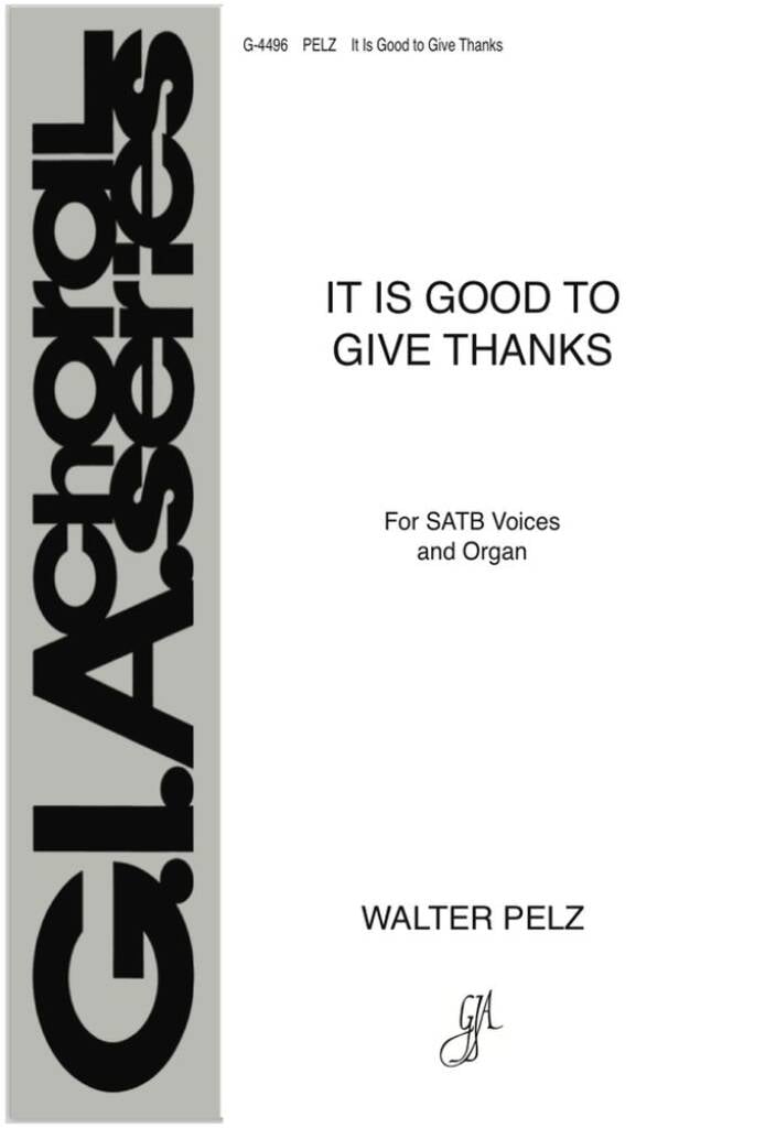 It Is Good to Give Thanks