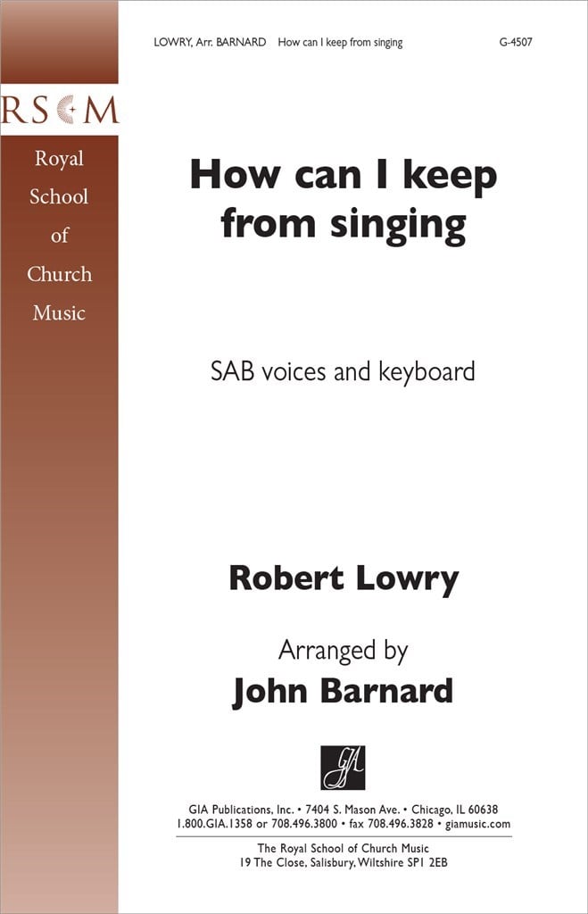 How Can I Keep from Singing