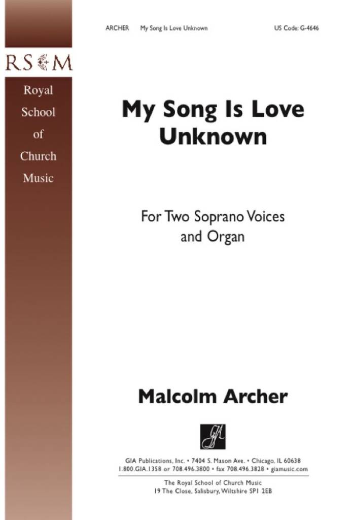 My Song is Love Unknown